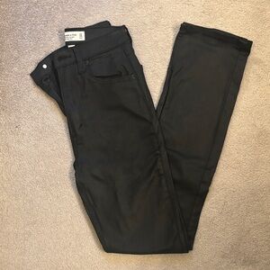 Abercrombie & Fitch Black Straight Leg Pants